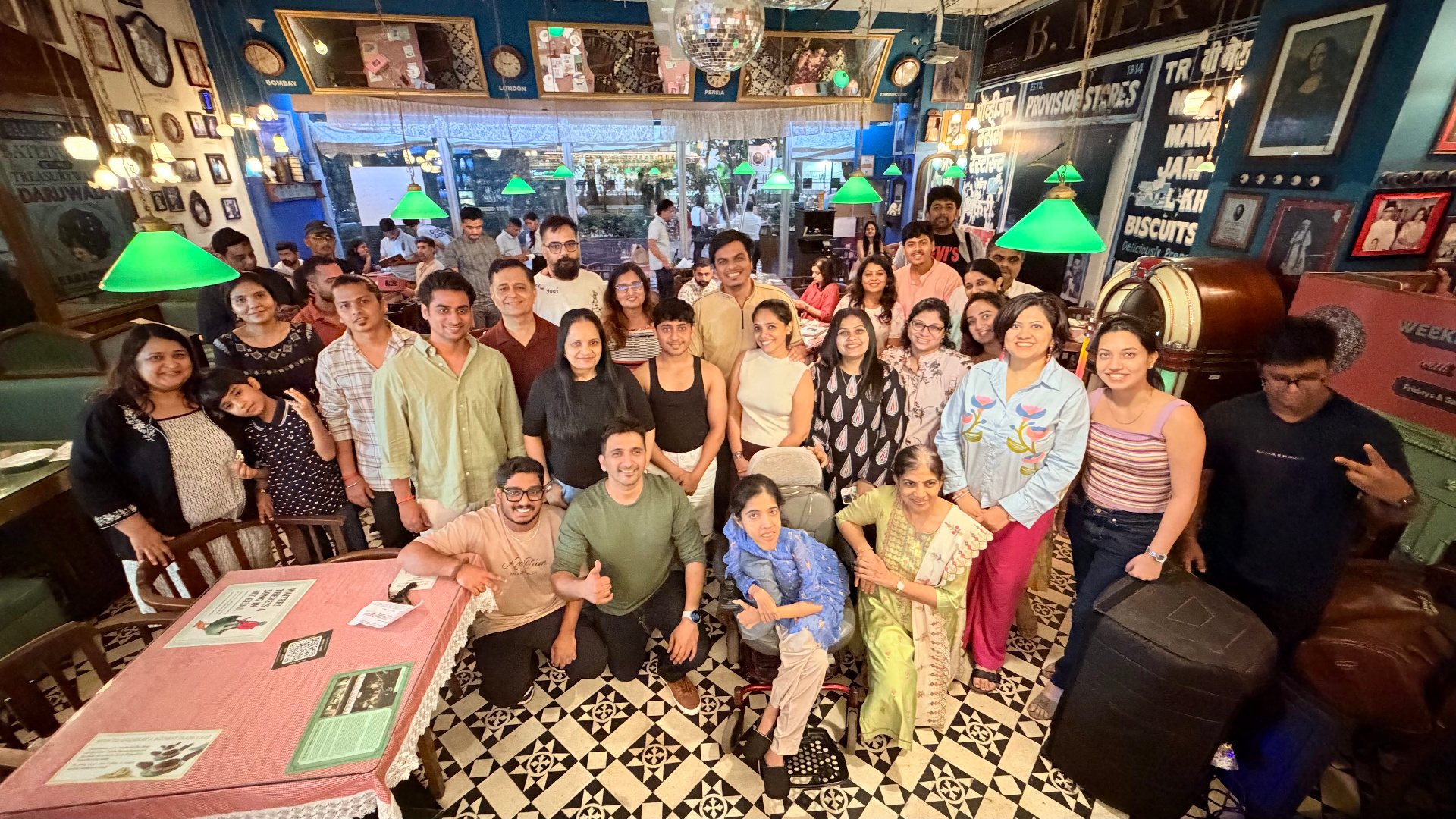 Community gathering after a Music Therapy session