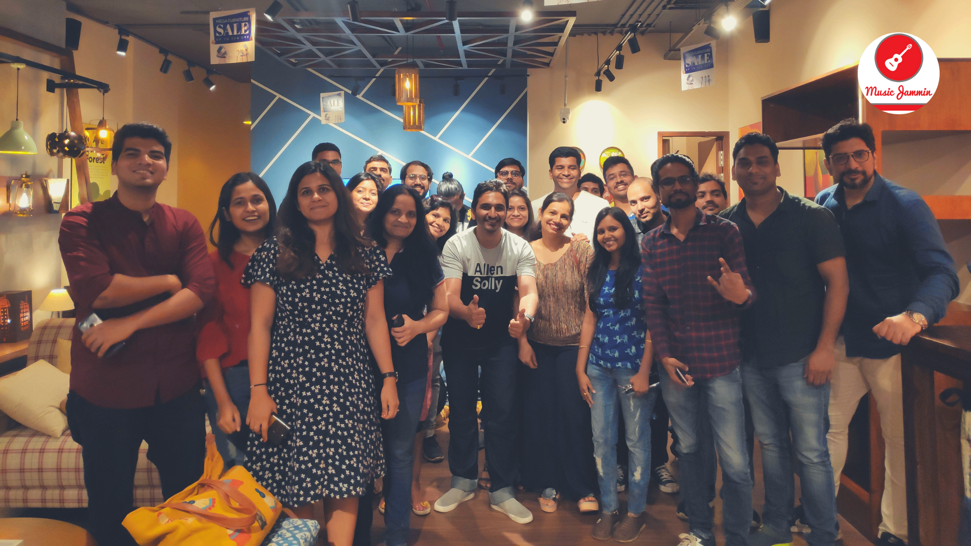 Group photo with Dr Ojas Joshi and participants